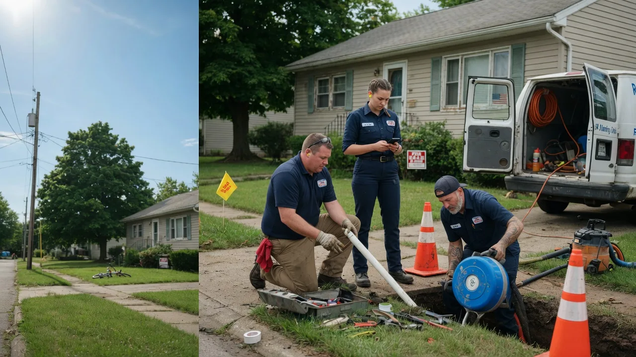 Sewer Line Repair in Scottsville, VA near me